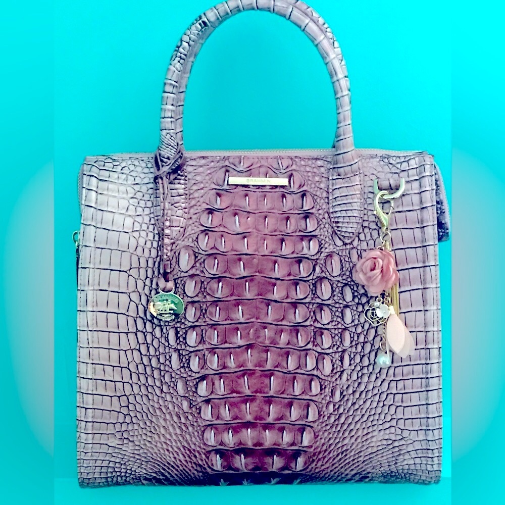 Brahmin Caroline Dusty Pink